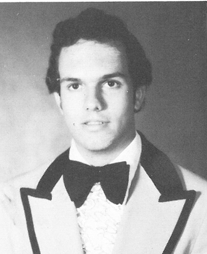 Jim Giovannoni ’81, graduation portrait.